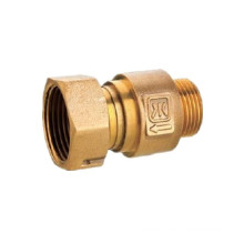 1/2 &#39;Forged Brass Female Thread Kompression Wasser Meter Schwanz Nit